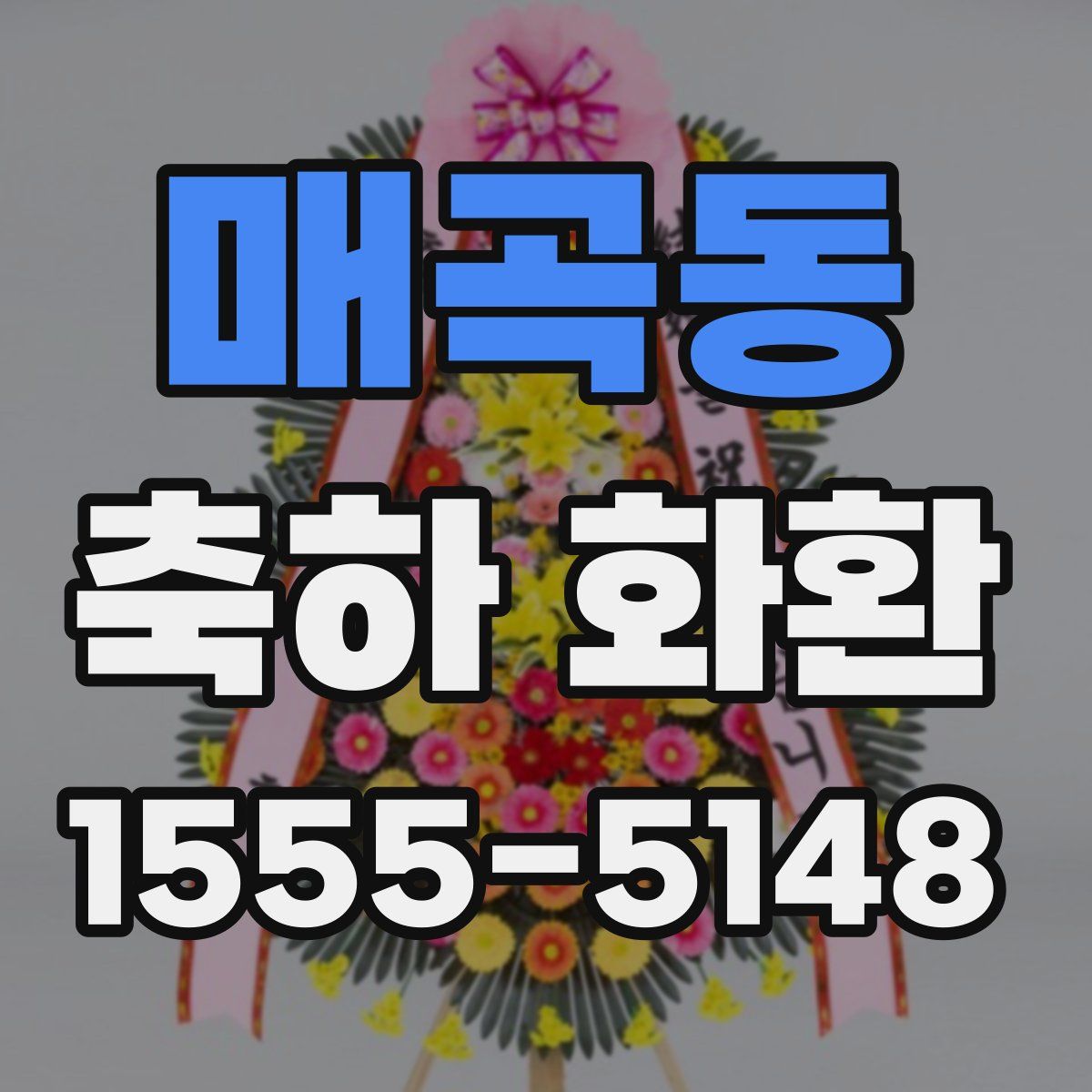 매곡동 축하 화환