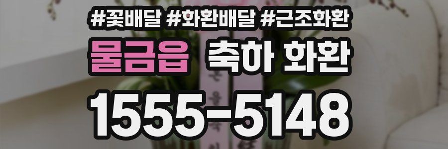물금읍 축하 화환