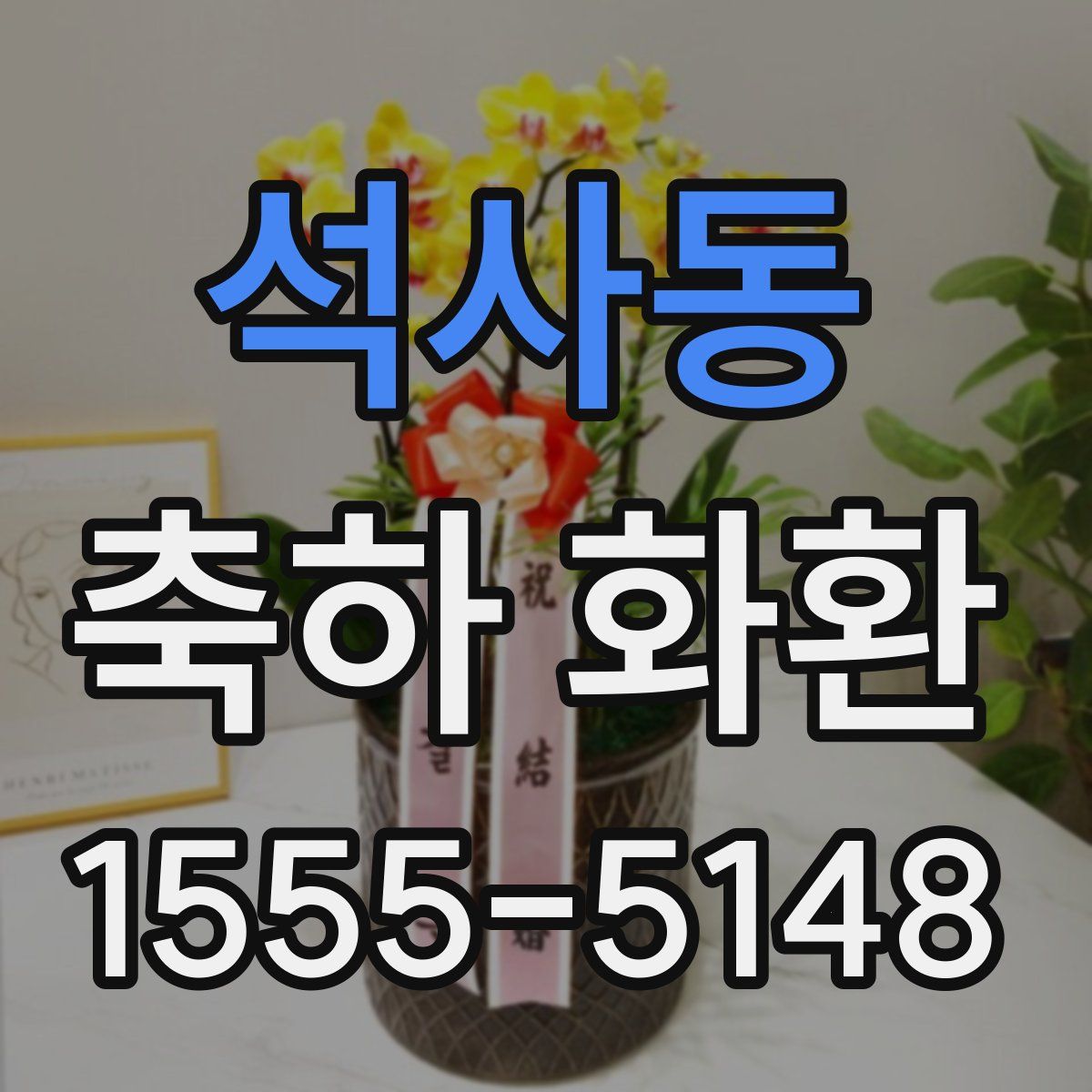 석사동 축하 화환