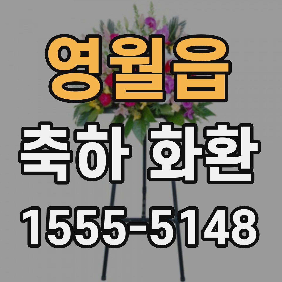영월읍 축하 화환