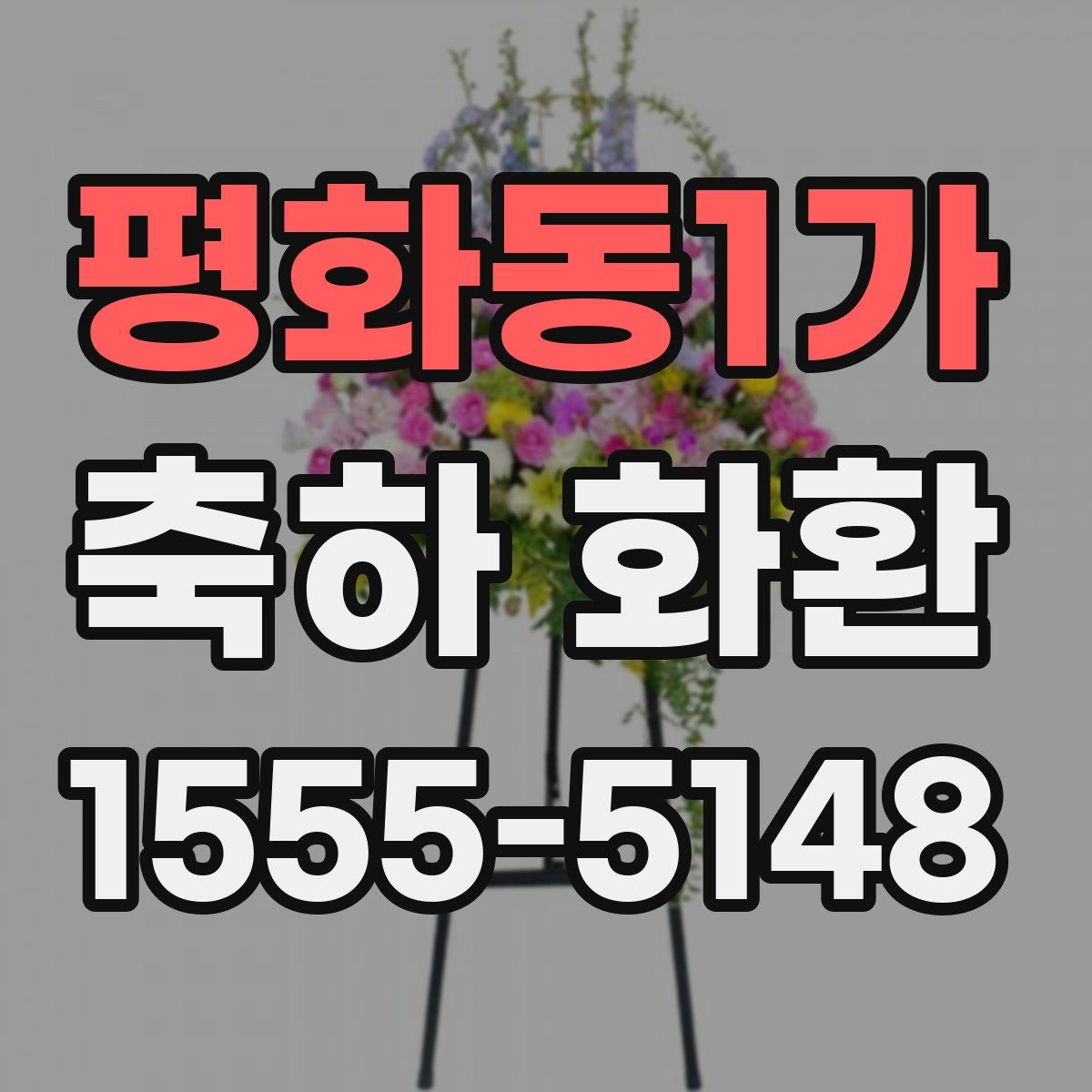 평화동1가 축하 화환