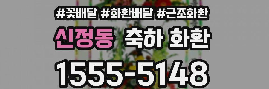 신정동 축하 화환