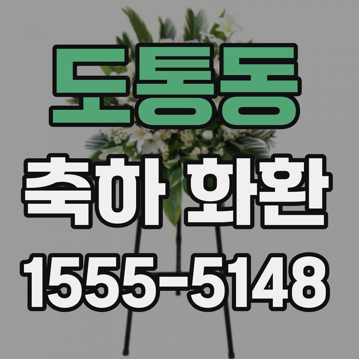 도통동 축하 화환