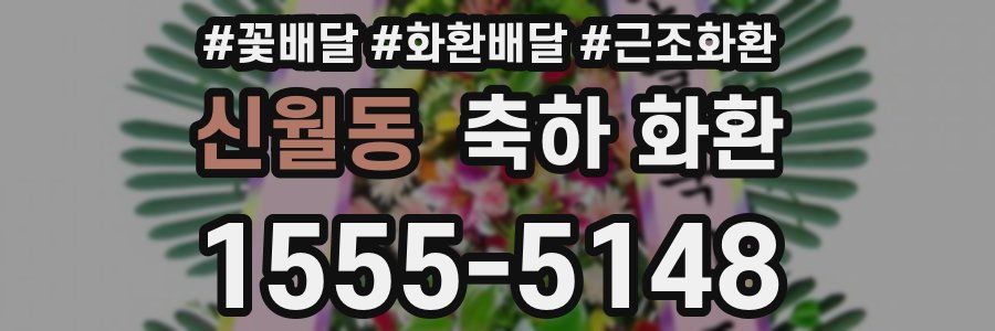 신월동 축하 화환