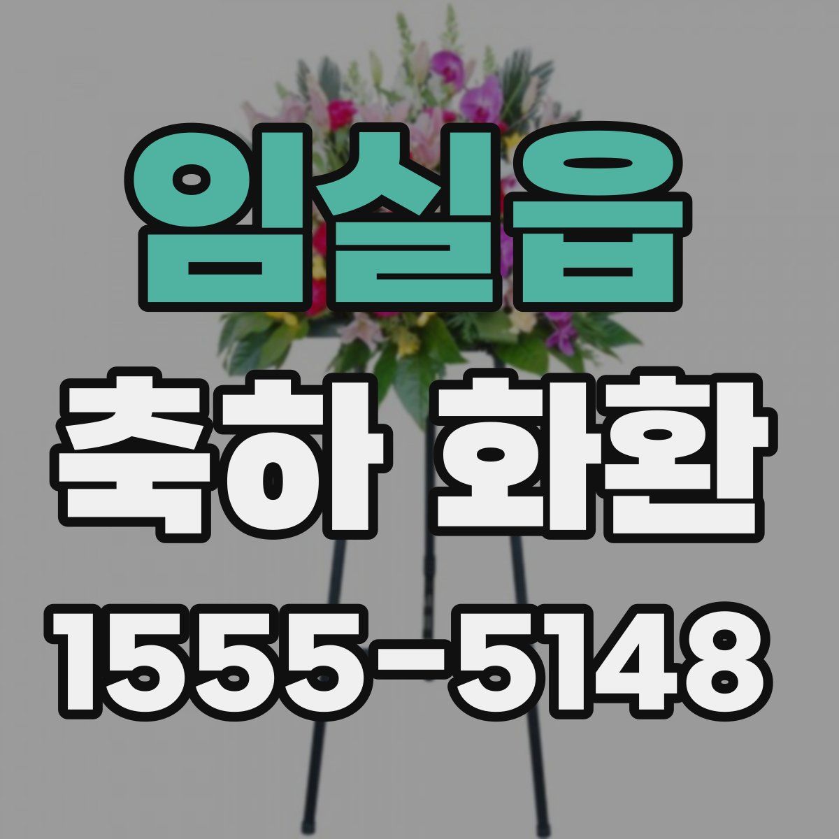 임실읍 축하 화환
