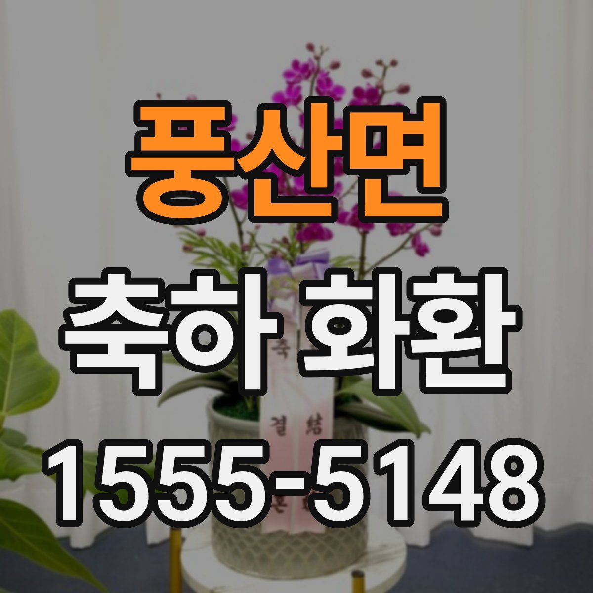 풍산면 축하 화환