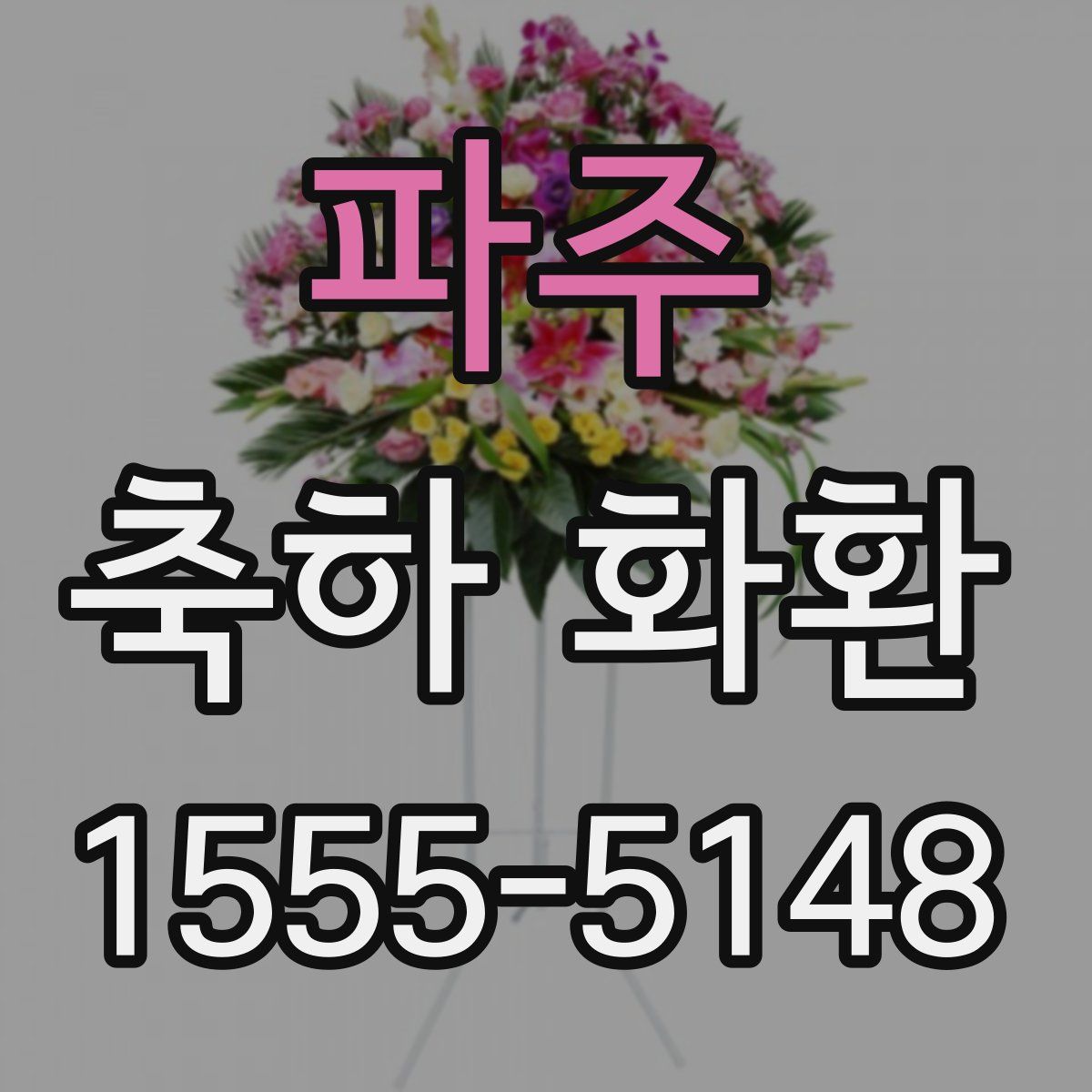 파주 축하 화환