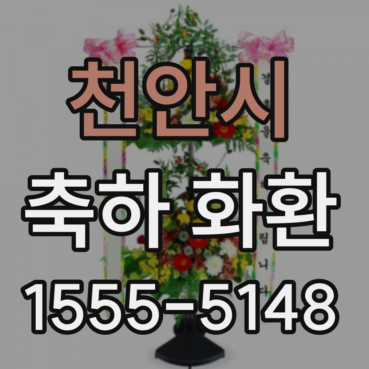 천안시 축하 화환
