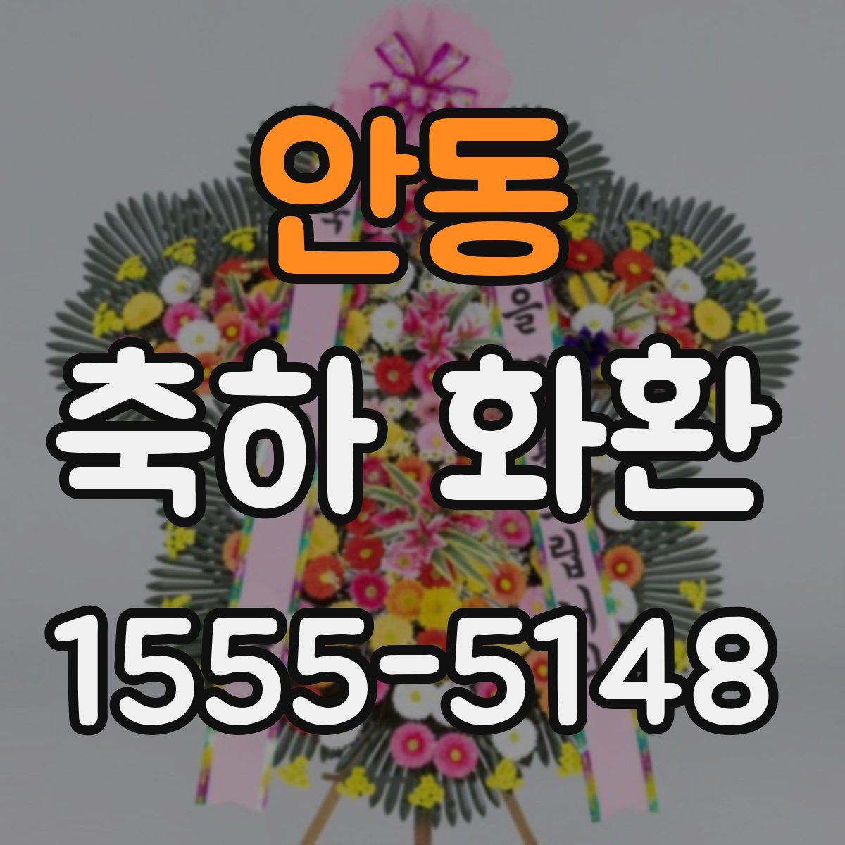 안동 축하 화환