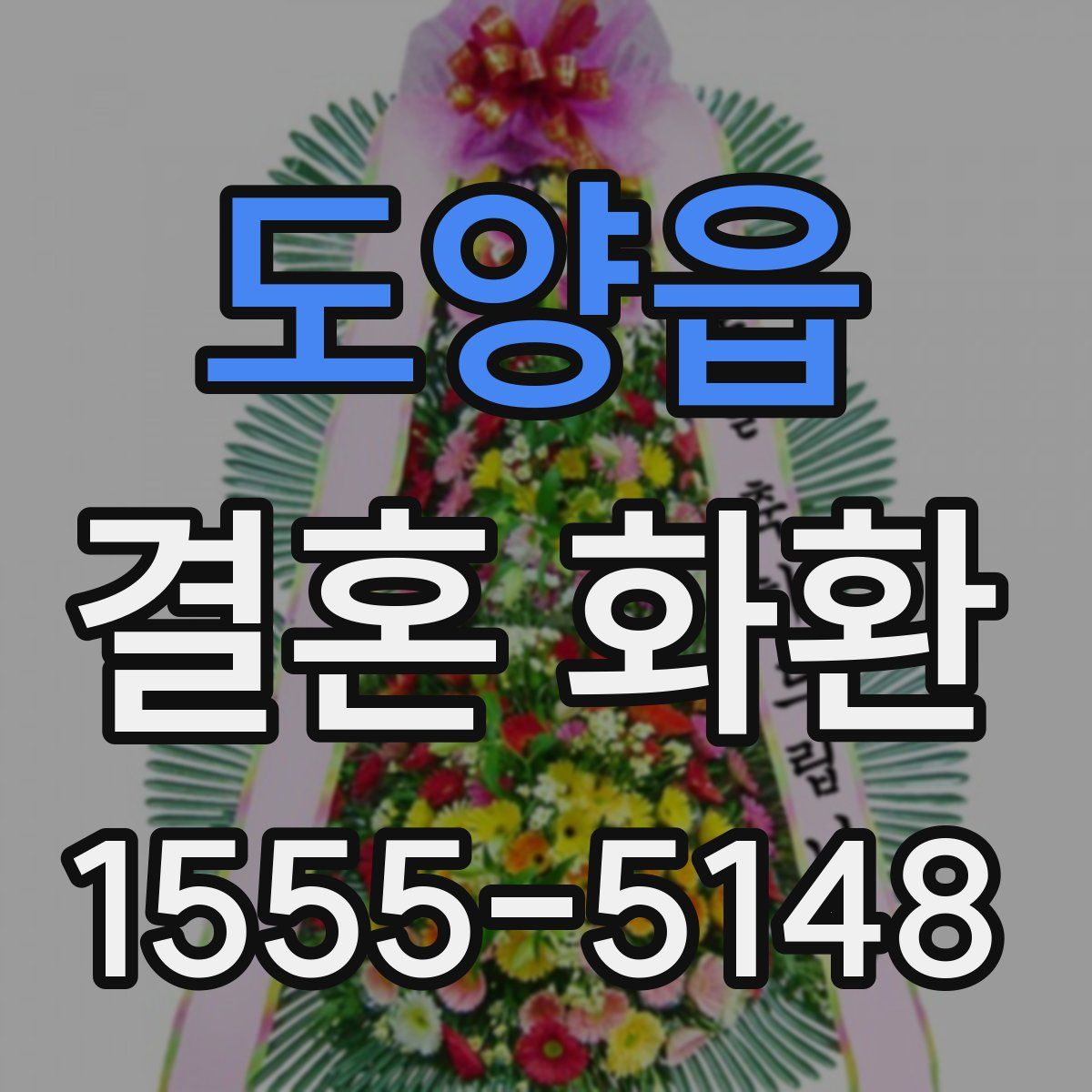 도양읍 결혼 화환