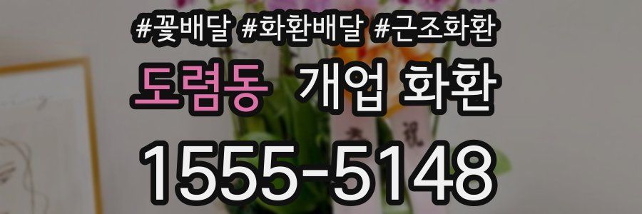 도렴동 개업 화환