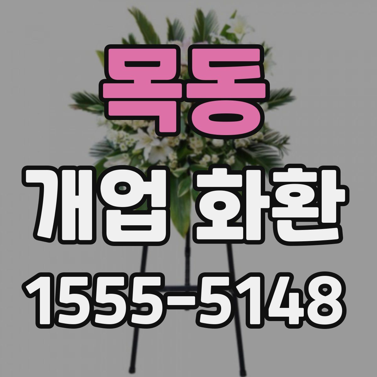 목동 개업 화환