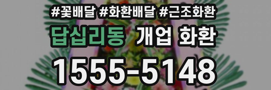 답십리동 개업 화환