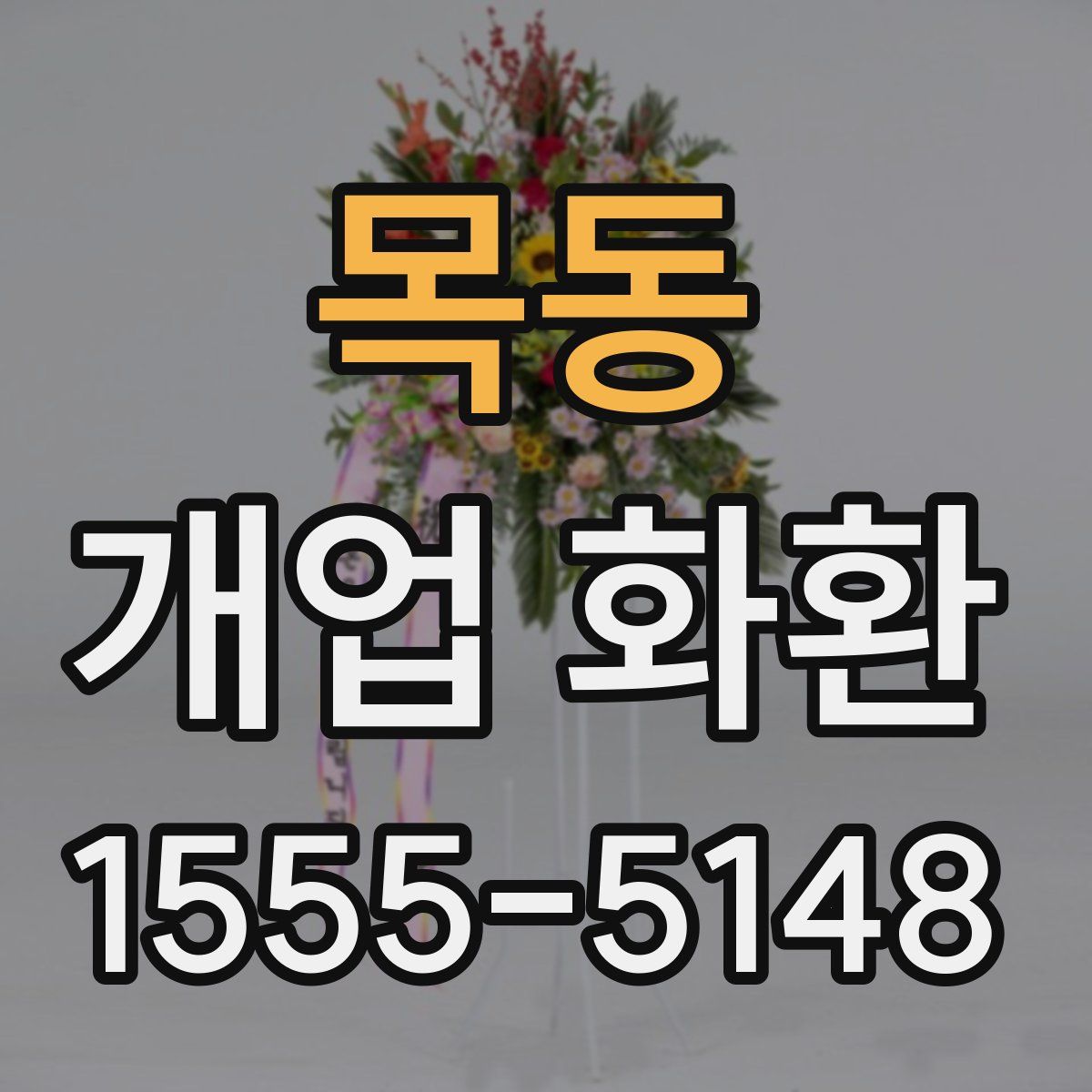 목동 개업 화환
