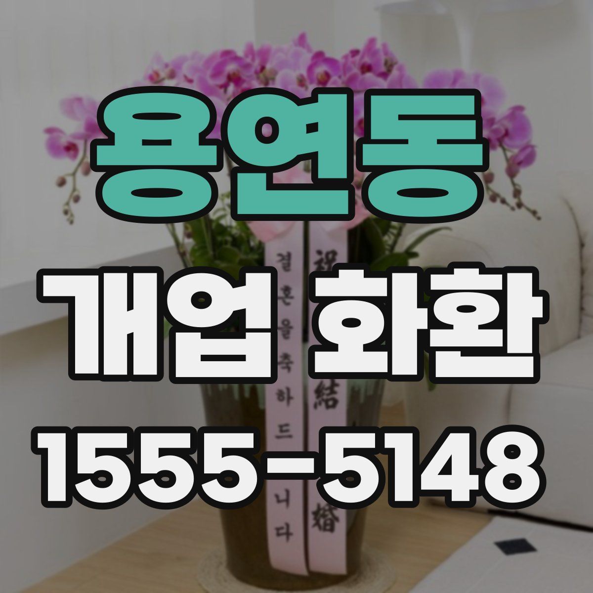 용연동 개업 화환