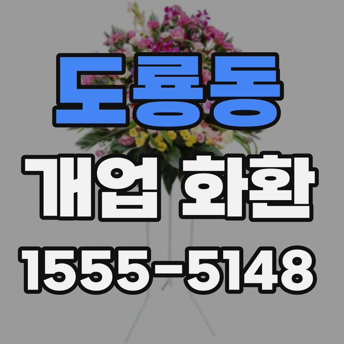 도룡동 개업 화환