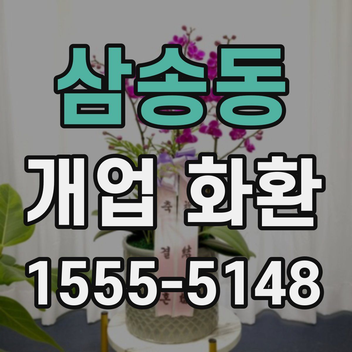 삼송동 개업 화환