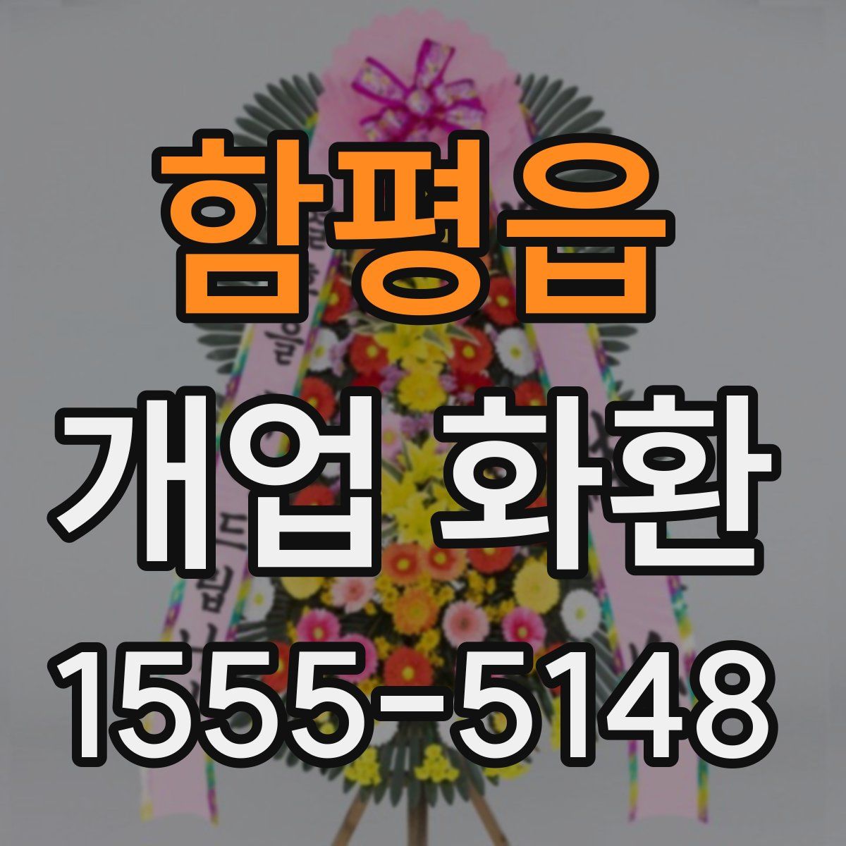 함평읍 개업 화환