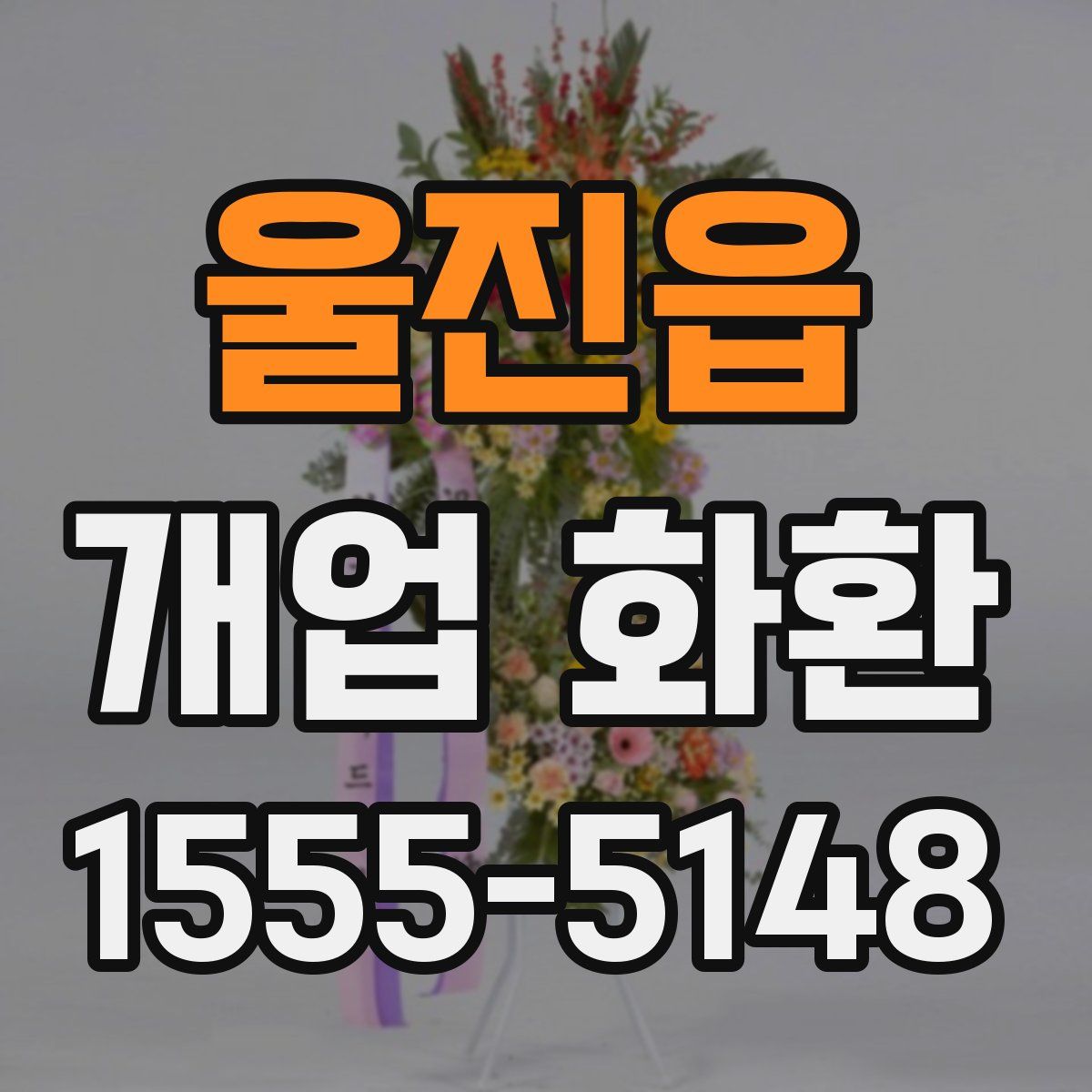 울진읍 개업 화환
