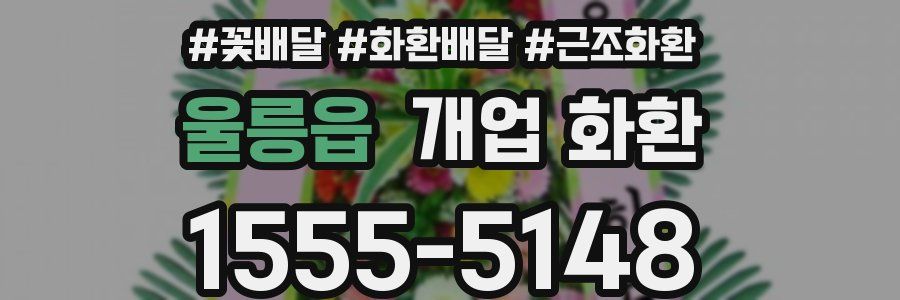 울릉읍 개업 화환