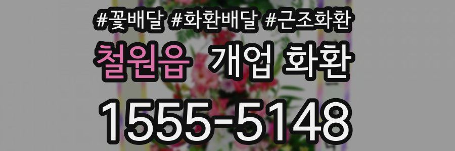 철원읍 개업 화환