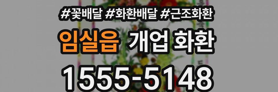 임실읍 개업 화환