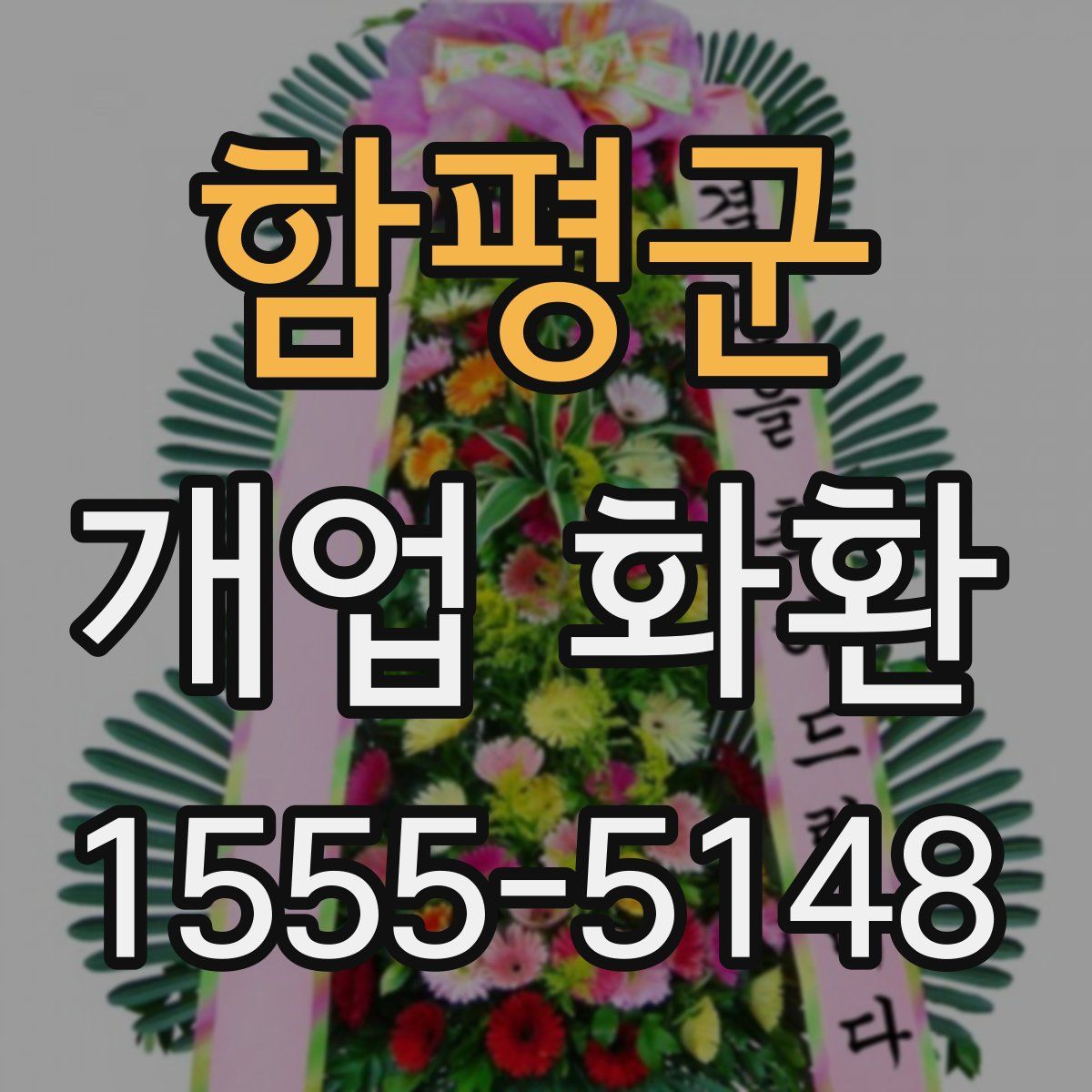 함평군 개업 화환