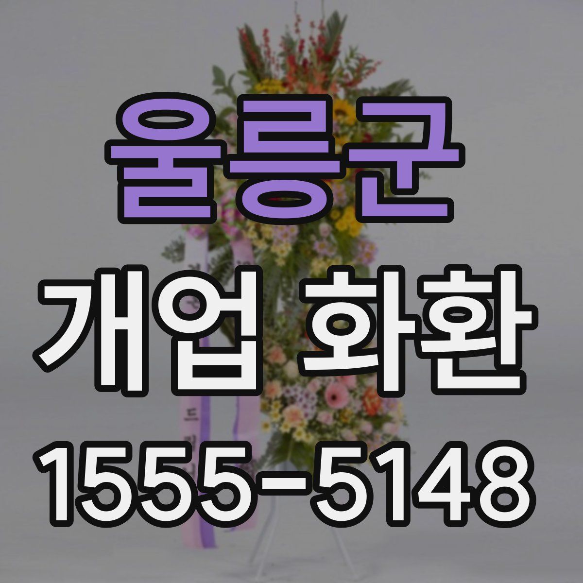 울릉군 개업 화환