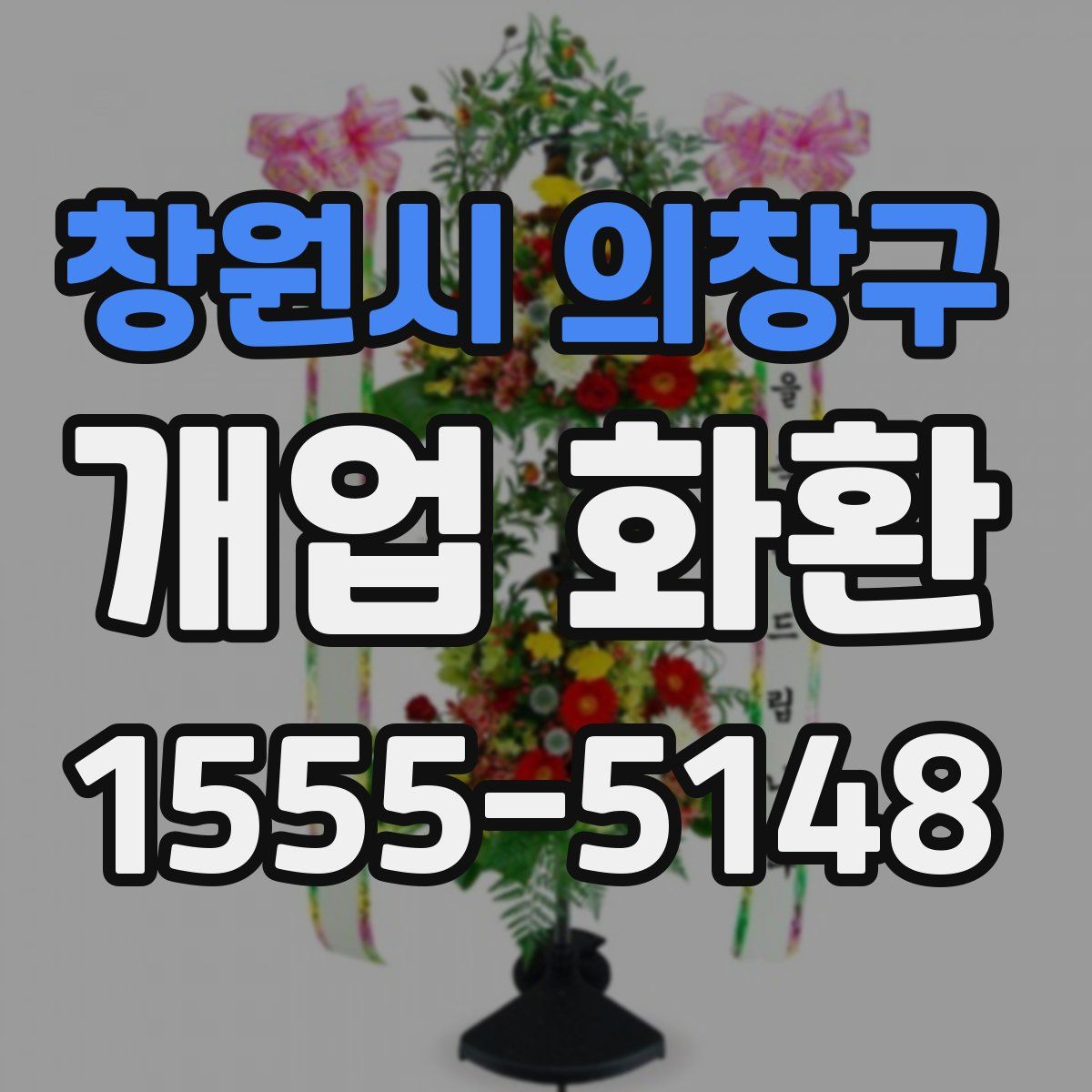 창원시 의창구 개업 화환