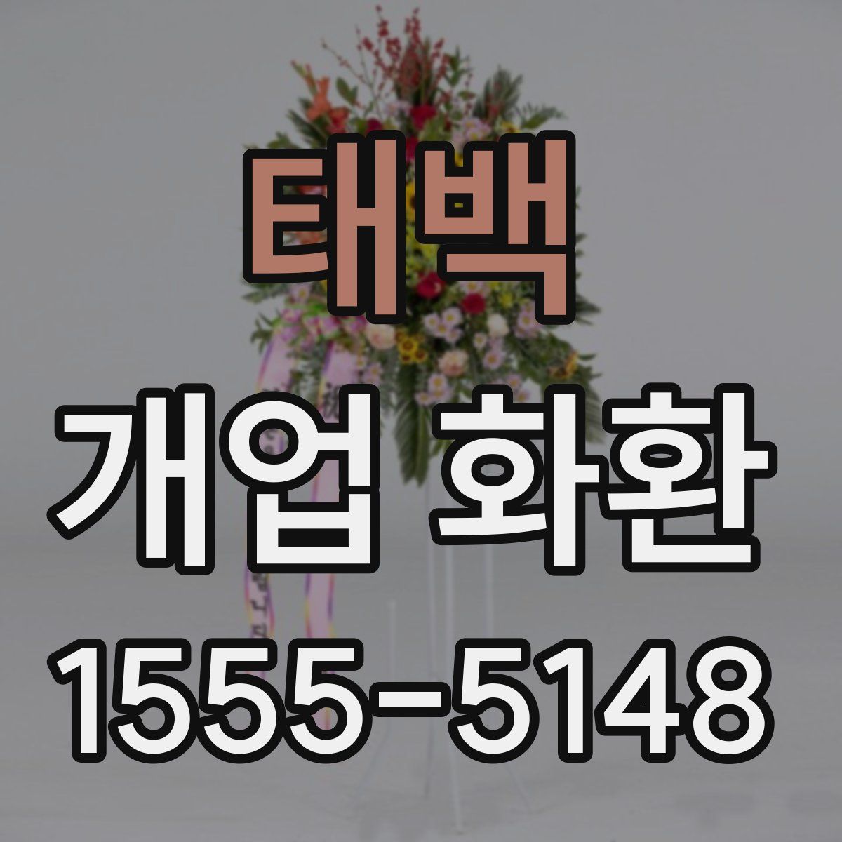 태백 개업 화환