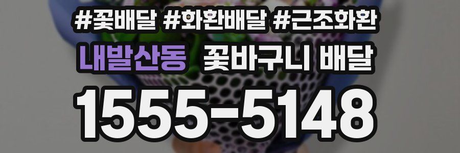 내발산동 꽃바구니 배달