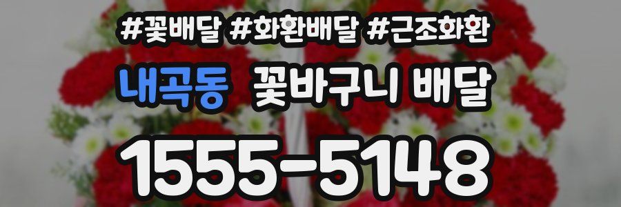 내곡동 꽃바구니 배달