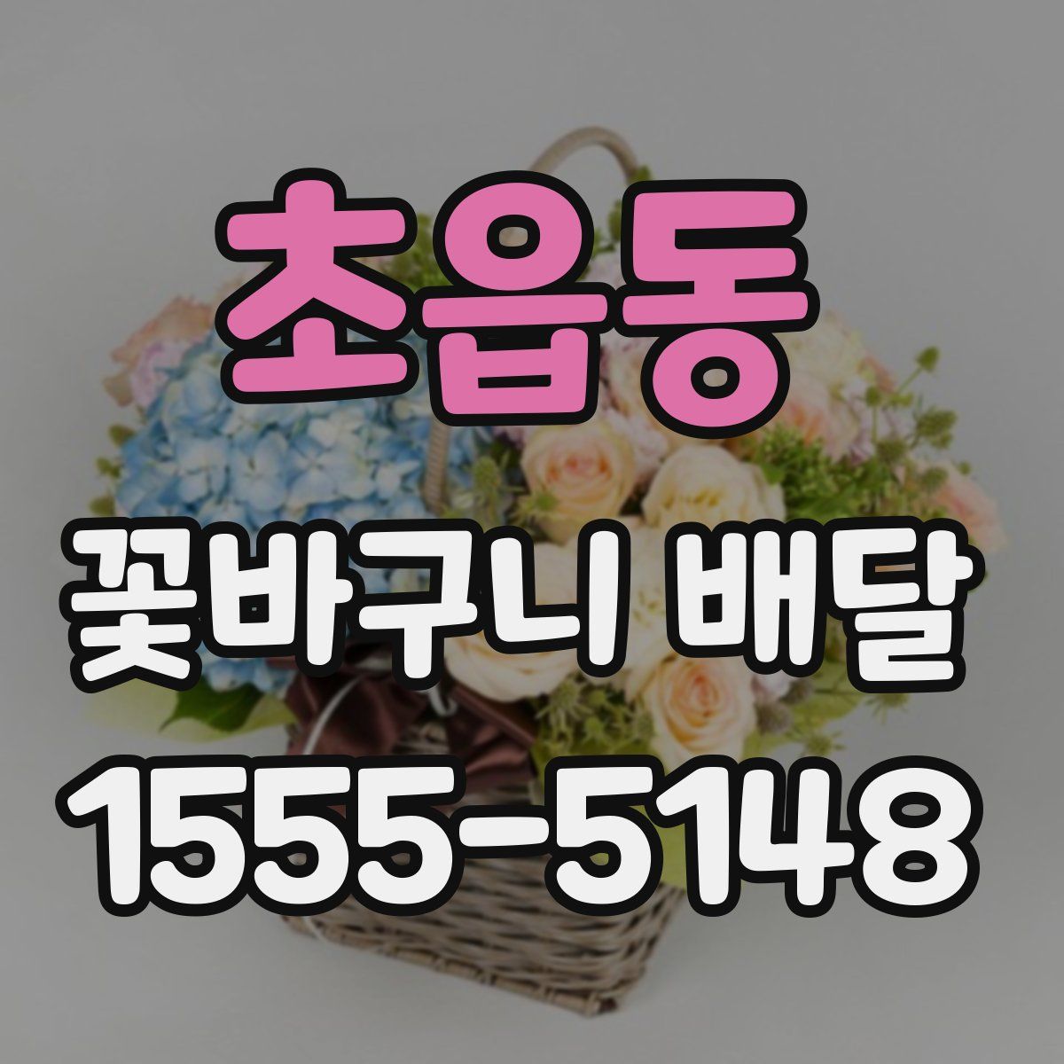 초읍동 꽃바구니 배달