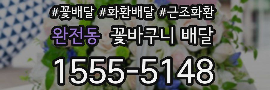 완전동 꽃바구니 배달