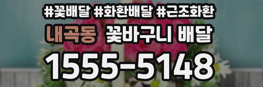 내곡동 꽃바구니 배달