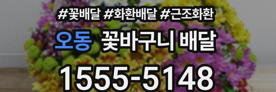 오동 꽃바구니 배달