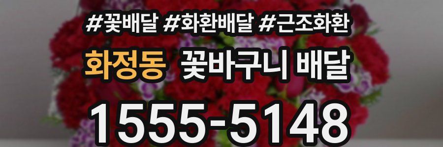 화정동 꽃바구니 배달