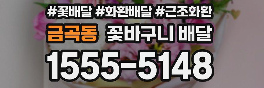 금곡동 꽃바구니 배달