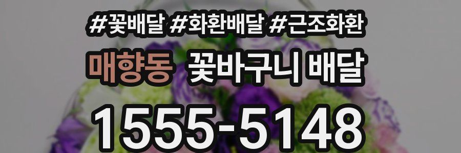 매향동 꽃바구니 배달