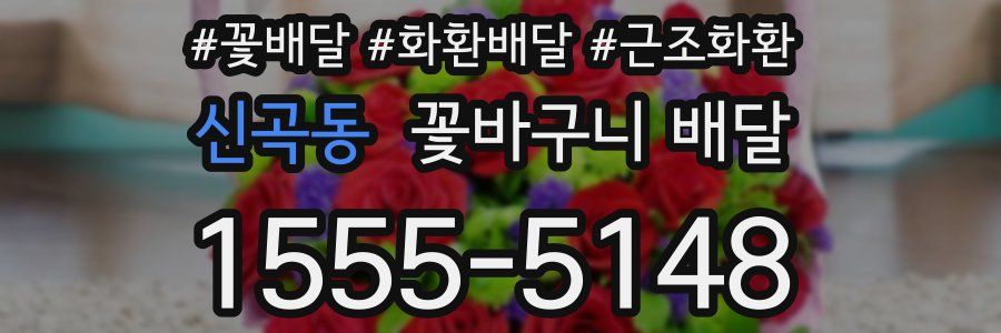 신곡동 꽃바구니 배달