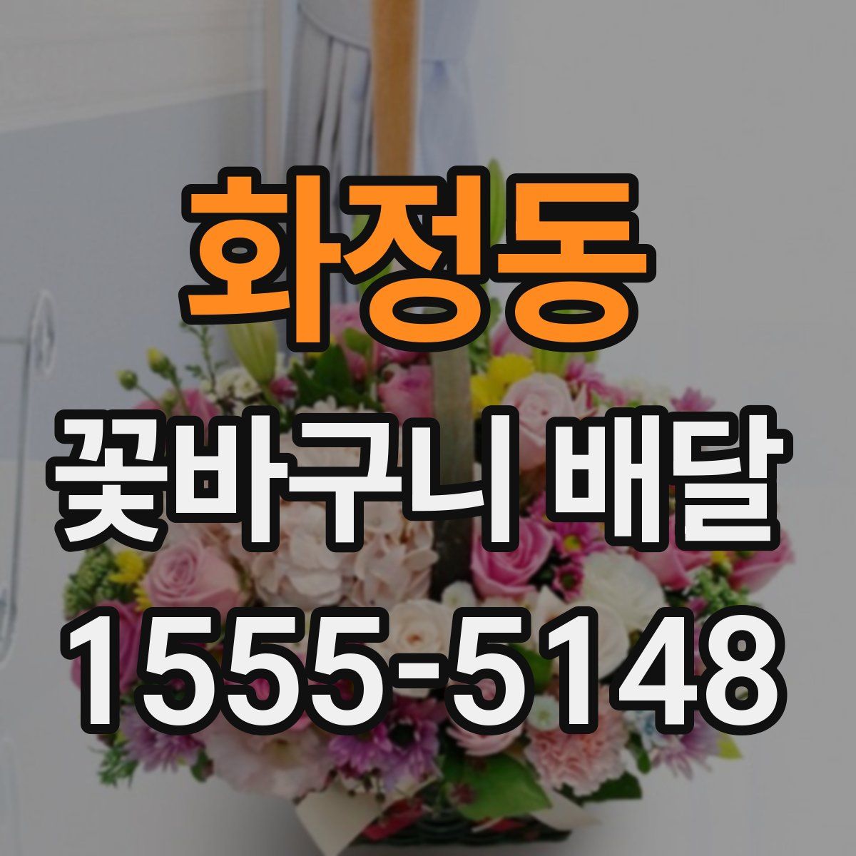 화정동 꽃바구니 배달