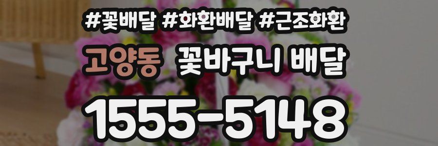 고양동 꽃바구니 배달