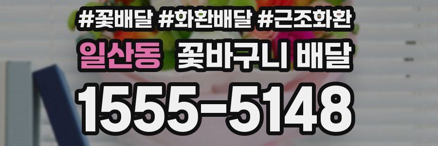 일산동 꽃바구니 배달
