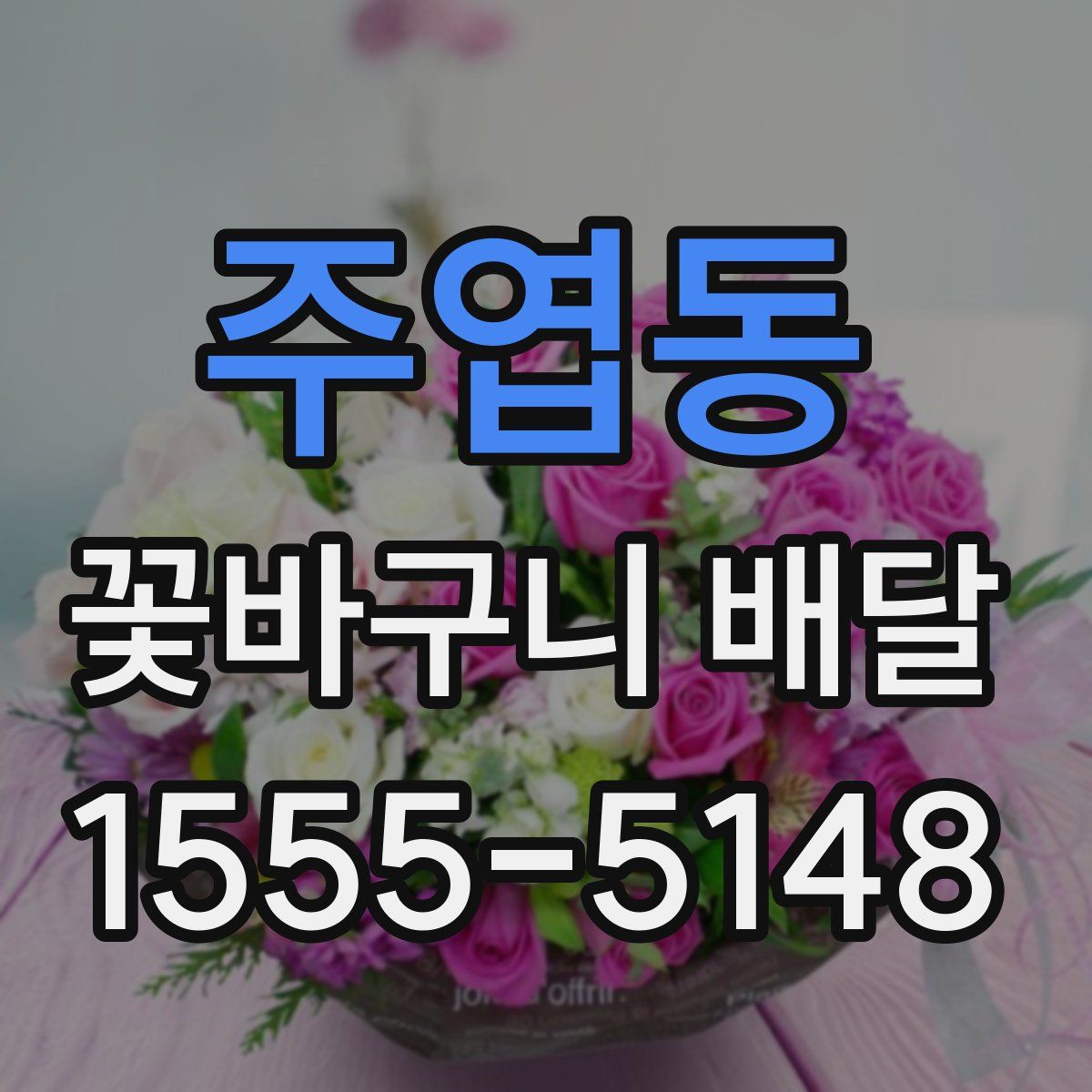 주엽동 꽃바구니 배달