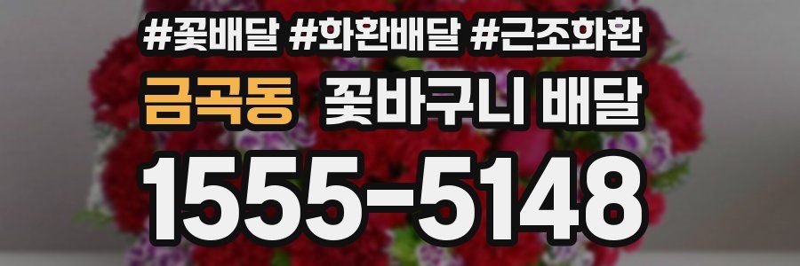 금곡동 꽃바구니 배달