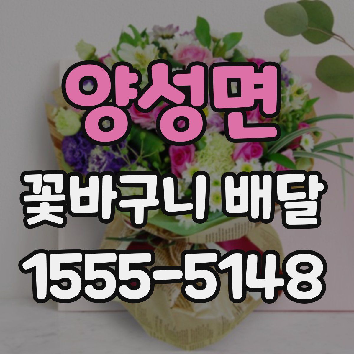 양성면 꽃바구니 배달