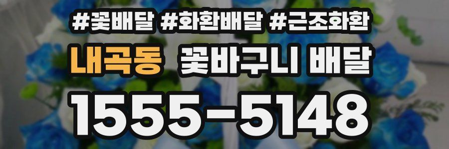 내곡동 꽃바구니 배달