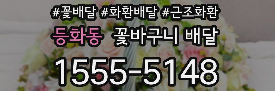 등화동 꽃바구니 배달