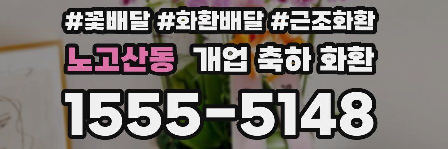 노고산동 개업 축하 화환