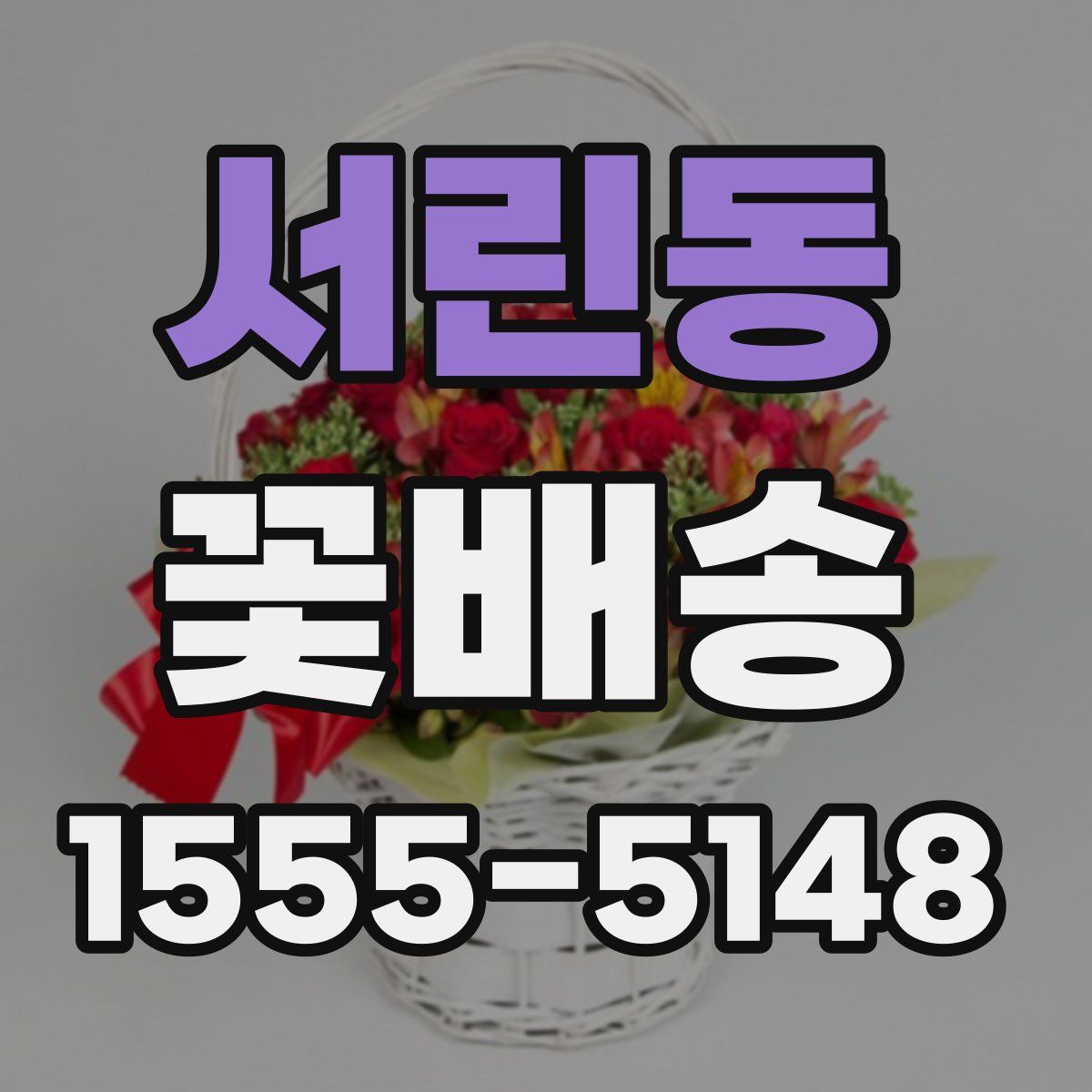 서린동 꽃배송